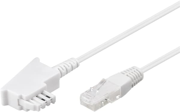 TAE-F-kabel for DSL/VDSL