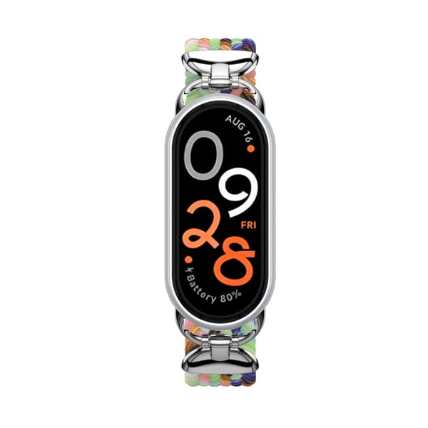 Stilrent elastiskt nylonarmband för Xiaomi Mi Band 9