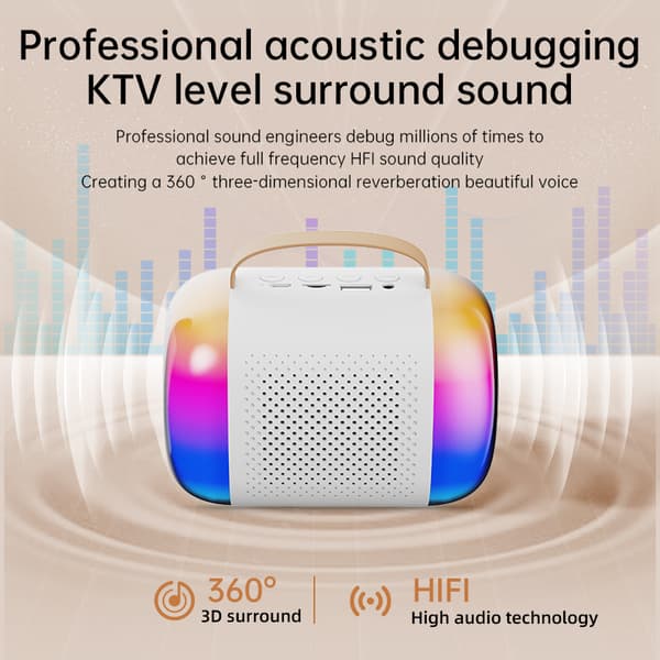 Karaoke Hemma - Bluetooth Högtalarmikrofon