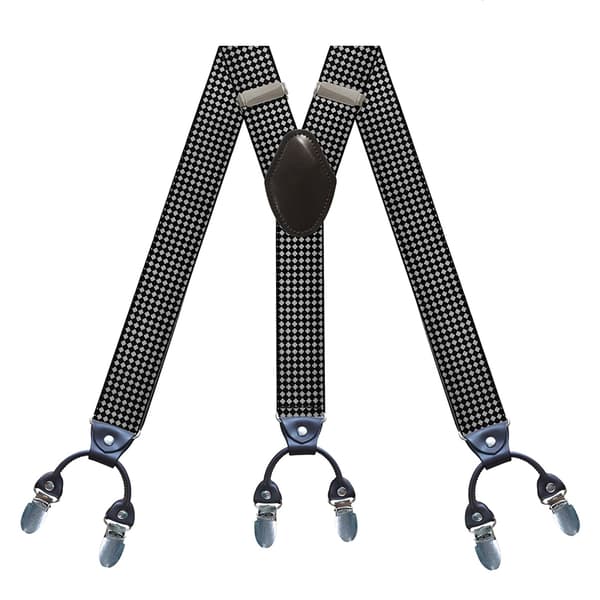 Seler med 6 clips Black+White