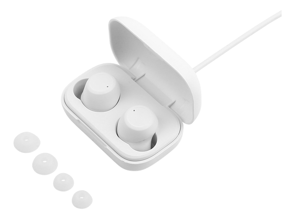 T210 TWS in-ear earbuds with charging case, TWS, white