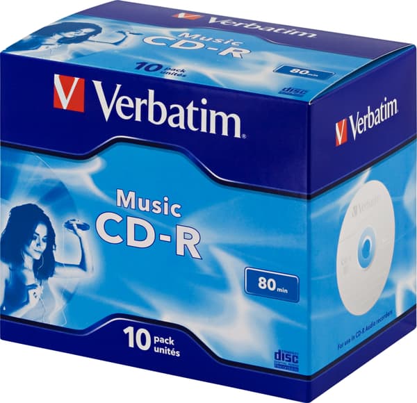 Live it Music CD-R for Audio 10-pack