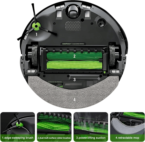 12 dele tilbehør til iRobot Roomba J7 / J7+