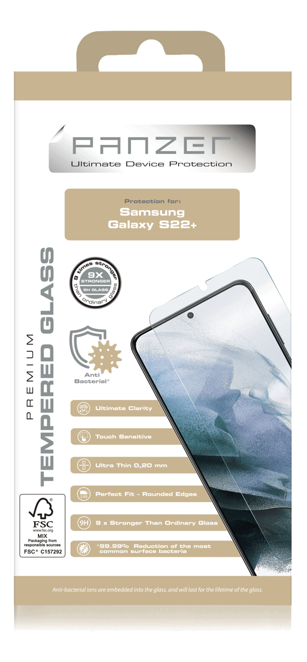 Samsung Galaxy S22+ Tempered Glass