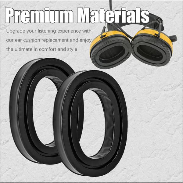 Øreputer for 3M Peltor X1A-X5A Black