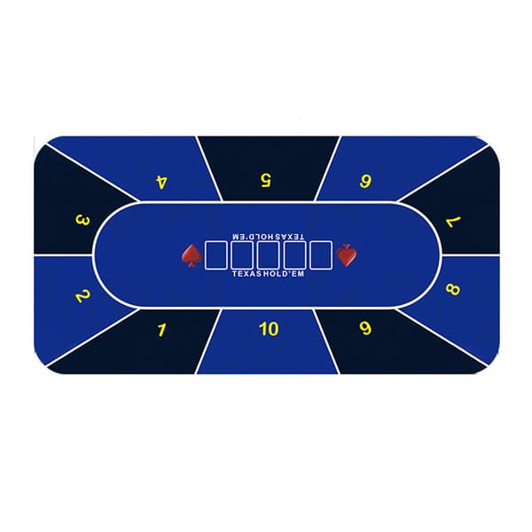 Pokkeripöydän suoja-alusta DarkBlue