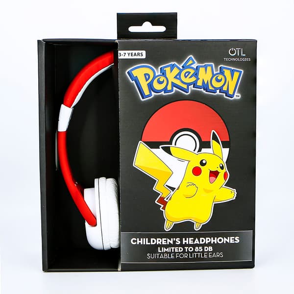 Headphone Wired On-Ear 85dB Pokeball