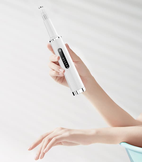 USB-ladattava hammashoitolaite IPX6 vedenpitävä 6 tilaa White
