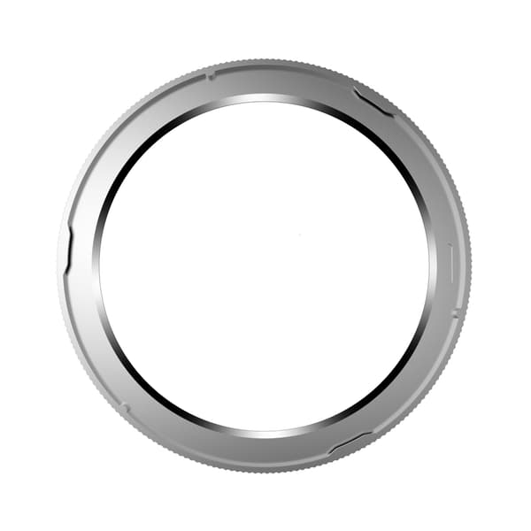Stilfuld PC-ramme til Xiaomi Watch S4 - 4,7 cm Silver