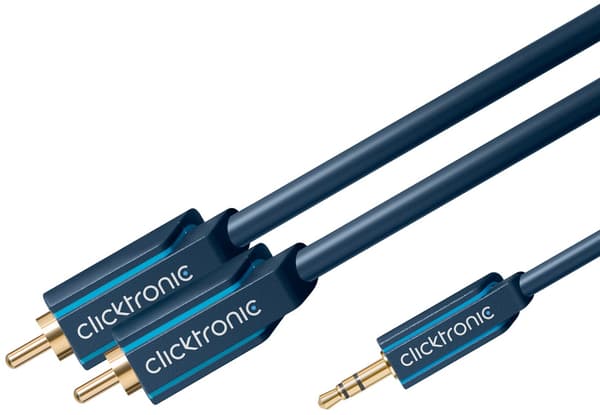 3,5 mm AUX til RCA-adapterkabel, stereo