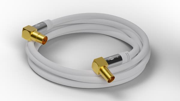 TV-antennekabel (135 dB), 4x skjermet
