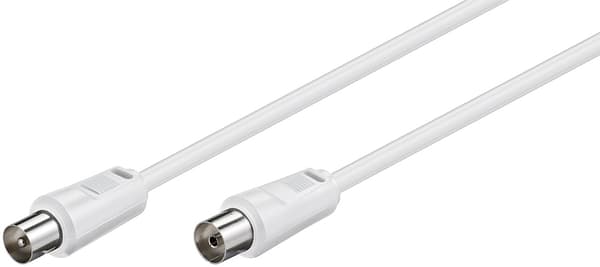 Antennekabel (<70 dB), 2x skjermet