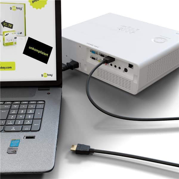 High Speed HDMI™ -kaapeli Ethernet-liitännällä