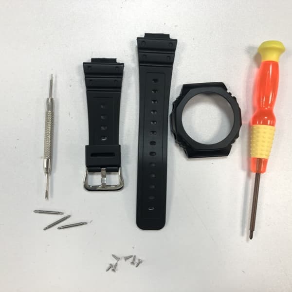 TPU Urrem til Casio GA-2100/2110 - Sort