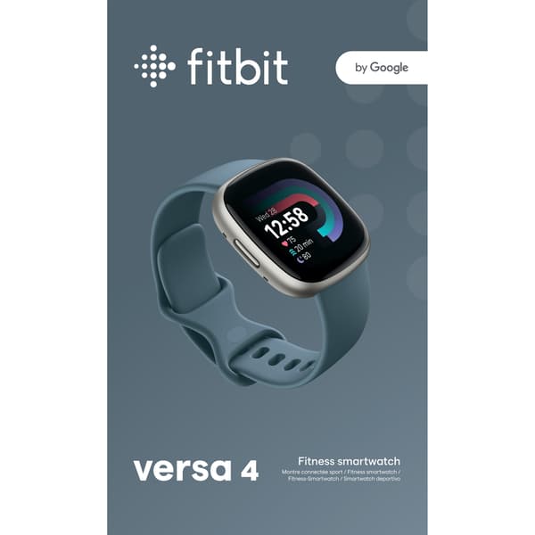 Versa 4, vesiputous sininen/platina
