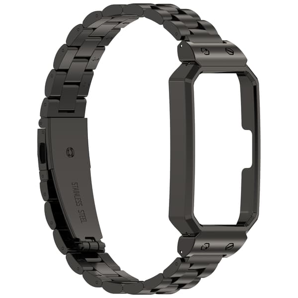 Rustfrit stålrem til Huawei Band 10/9/8 Silver