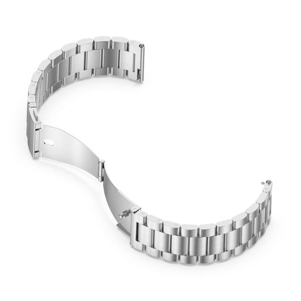 Urrem 22 mm Huawei Watch GT / Magic / TicWatch Pro rustfrit stål Silver