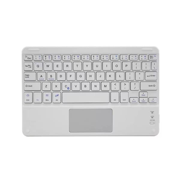 Trådløst touchpad-tastatur til tablets White M