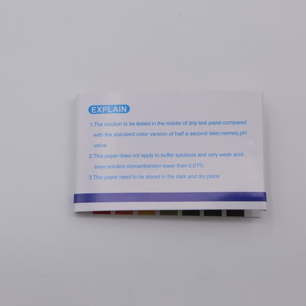Lakmuspapir til pH-test (1-14) 80 teststrimler MultiColor 1-pack