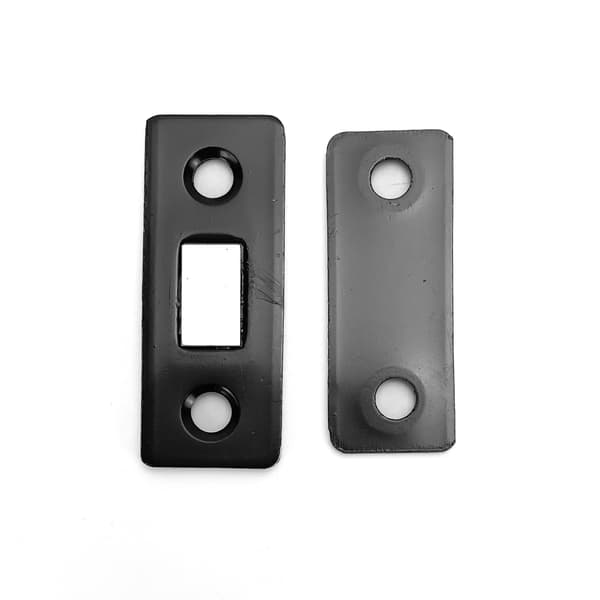 Magnetisk lås / usynlig magnetisk dørstopper, 2 stk. Black