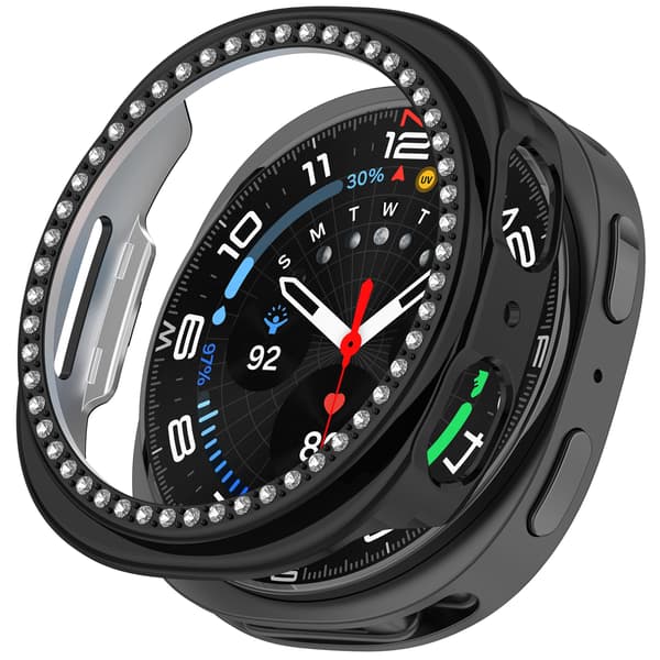 Stilig deksel til Samsung Galaxy Watch8 40mm Black