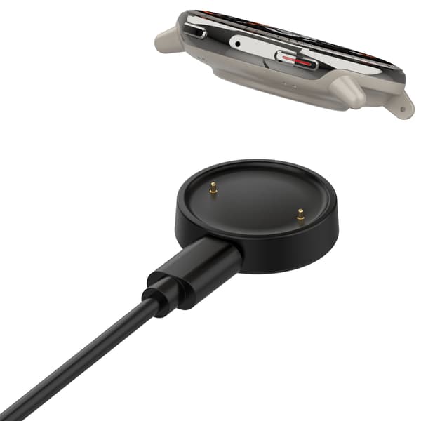 Smart Watch Oplader til Active2/BIP6 - 100cm Kabel