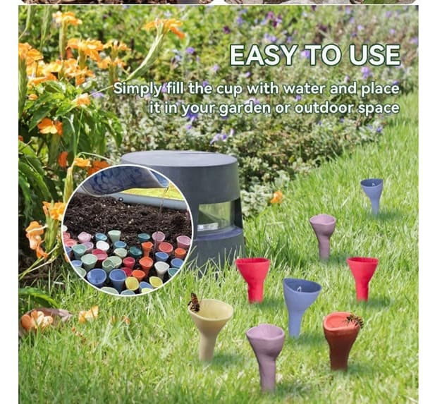 Harpiksblomst Bier Drikkefontæne (Sæt med 2) MultiColor