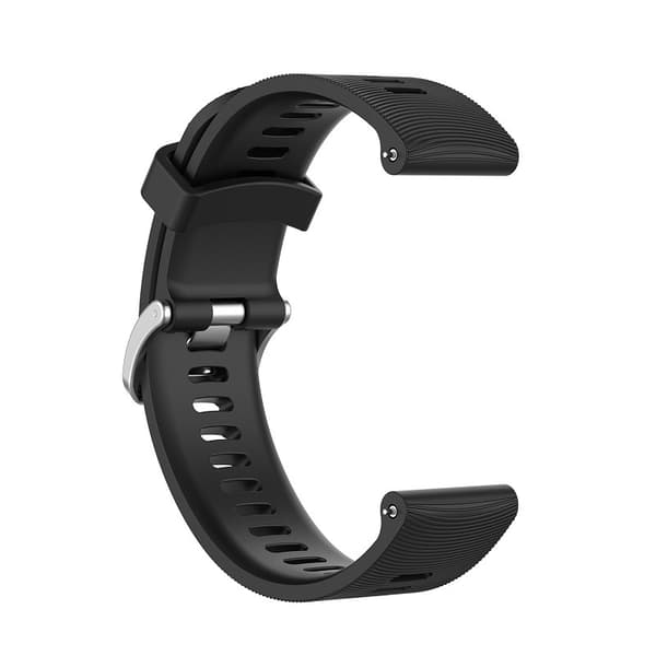 Urrem til Garmin Forerunner 245 Silikone Black 20 mm