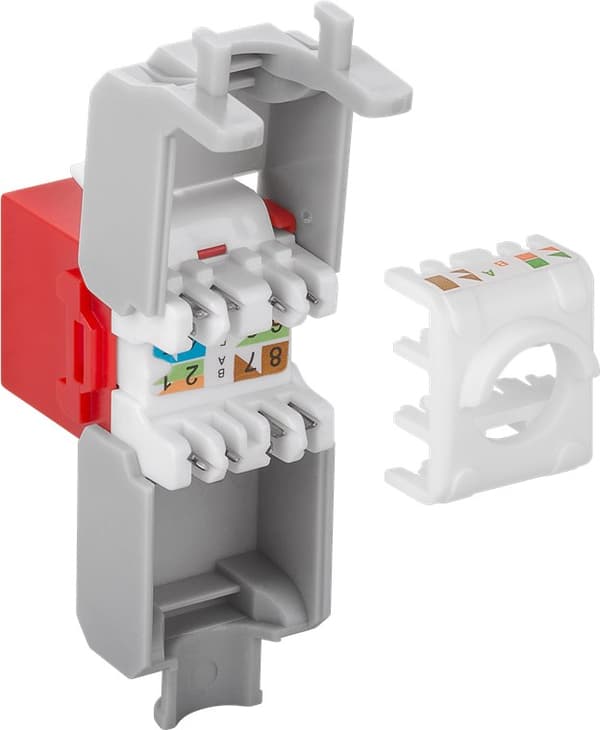 Keystone -moduuli RJ45 CAT 6A, UTP