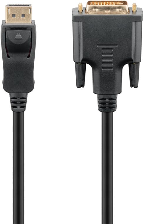 Adapterkabel för DisplayPort™/DVI-D Guldpläterad