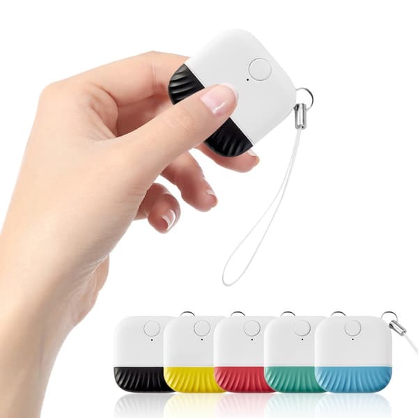 Blå Bluetooth Anti-Lost Tracker - Hitta dina värdesaker enkelt! Kompatibel med iOS och Android