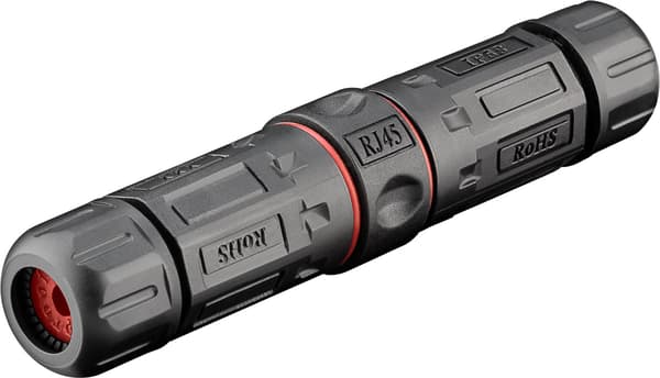 Outdoor (IP68) RJ45 modulbaseret forbindelse, CAT 6