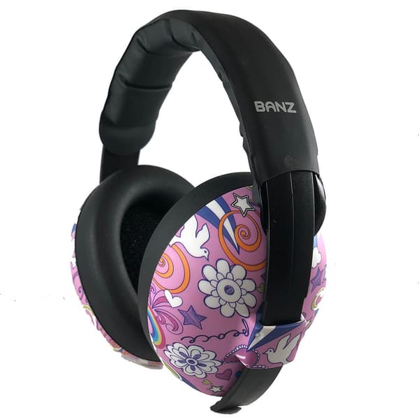 Høreværn Baby Peace Pink