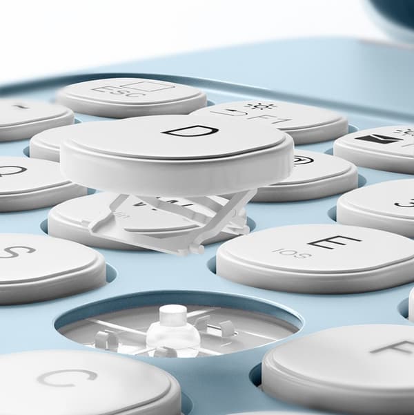Bluetooth Tastatur Etui til Honor Pad X8 10.1 - Sort