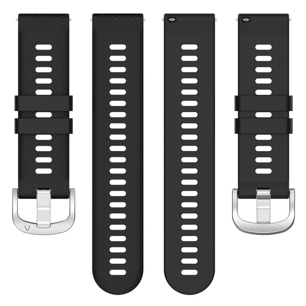 Urrem silikone Garmin Forerunner 265S Black Garmin Forerunner 265S 18 mm