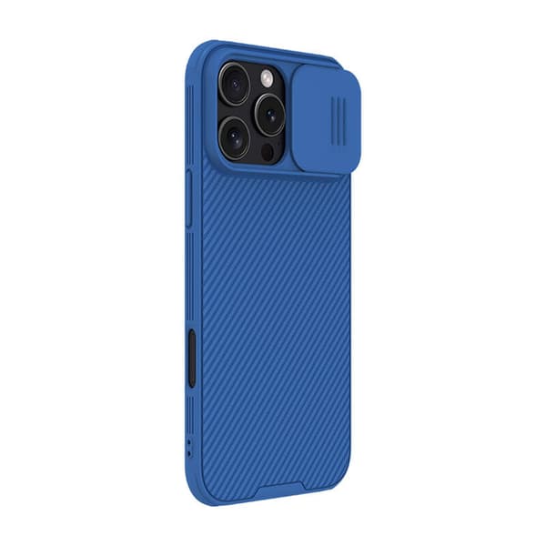 Nillkin CamShield Pro iPhone 16 Pro Max etui (blå)