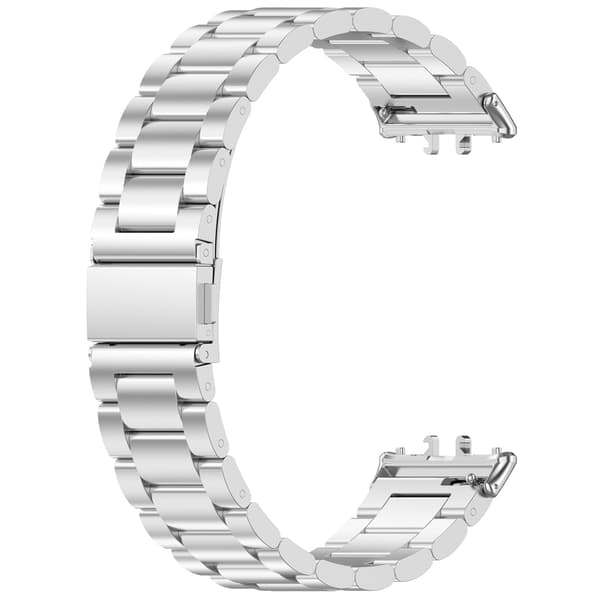 Urrem i rustfrit stål til Samsung Galaxy Fit 3 Silver