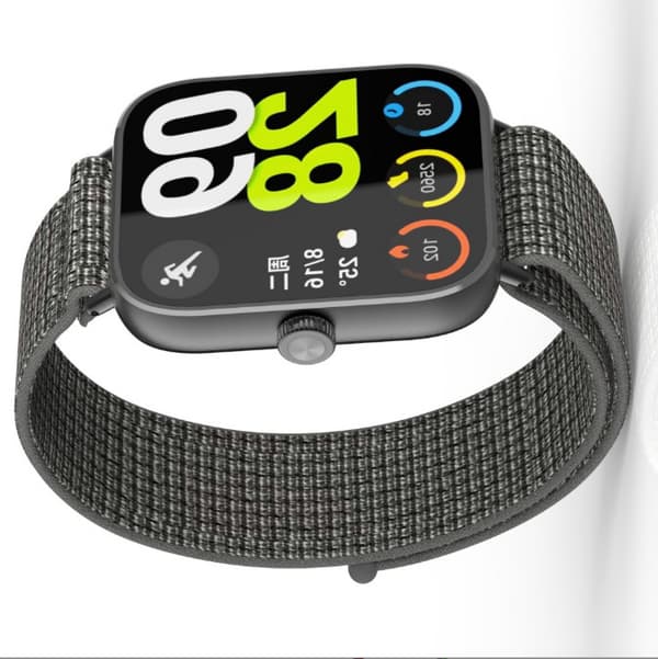 Redmi Watch 5/4 flätad nylonrem Grey