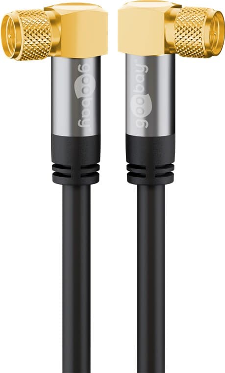 SAT-antennekabel (135 dB), 4x skjermet