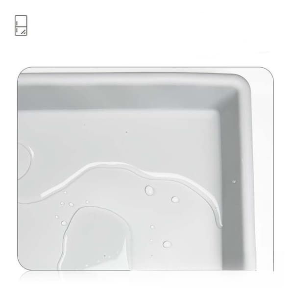 Silikone køleskabsmåtte Grey S