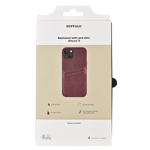 Mobilcover PU Brun - iPhone 13