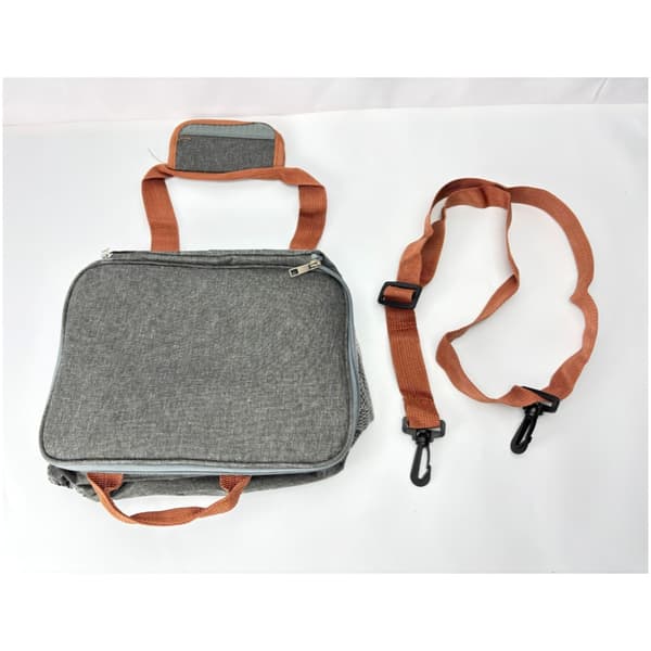 Isolert kjølebag for lunsj og piknik Grey