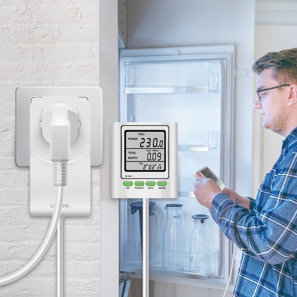Energimåler med kostnadsberegning Eksternt display
