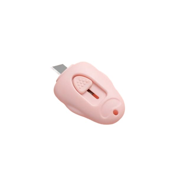 Mini-kniv med nøkkelringhull Pink