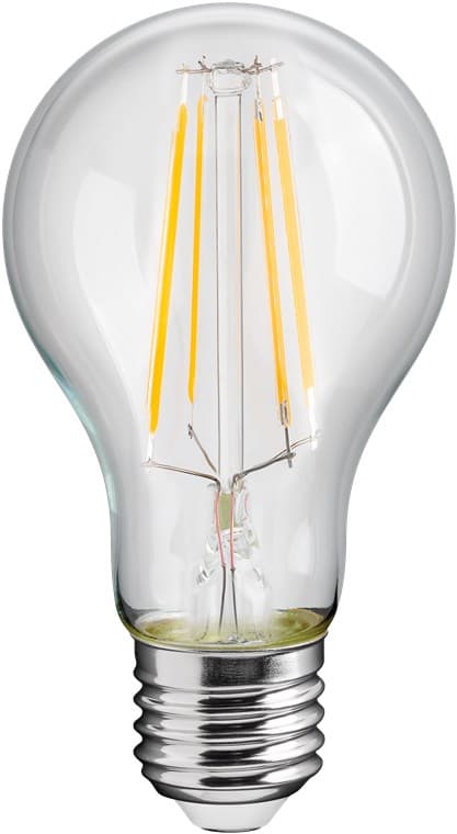 LED-lampe med glødetråd, 7 W