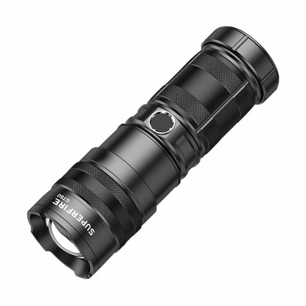 Lommelykt Superfire GT60, 2600lm, USB-C