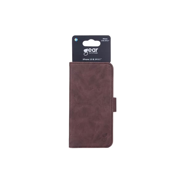 Lommebokdeksel Brun - iPhone 13/14/15