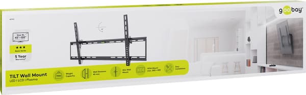 TV-veggfeste Basic TILT (XL)