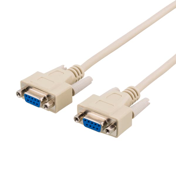 Modem cable DB9 female-female 2m