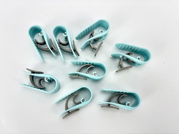 Tumsnäppsfäste för täcken (8-pack) Green